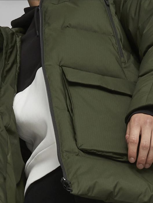 Чоловічий пуховик Puma Protective Hooded Down Coat.(Оригінал)Розмір М