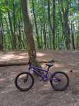Rower BMX fioletowy