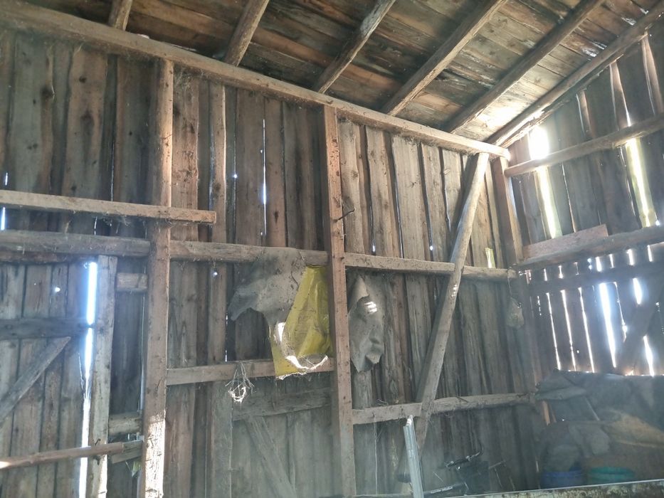 Stara stodola drewno