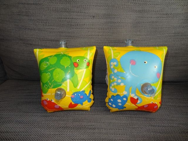 Motylki, rękawki do nauki pływania firmy Intex