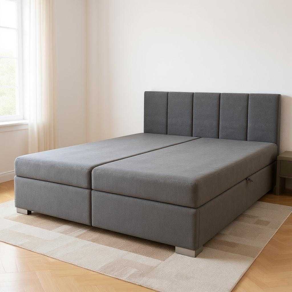 NOWE łóżko 140x200 materac bonellow + skrzynia dostępne od ręki, Dowóz