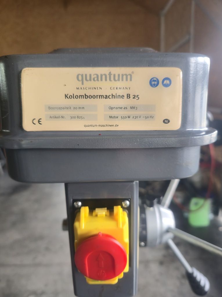 Sprzedam wiertarkę kolumnową marki quantum B25