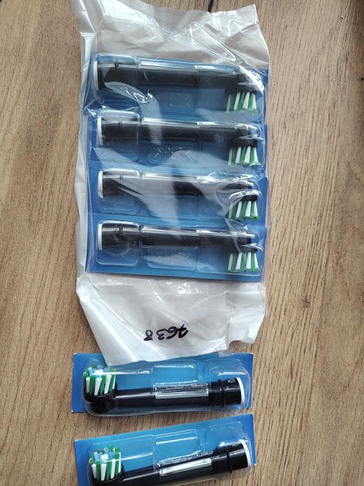 Oral B końcówki czarne oryginalne 7 sztuk