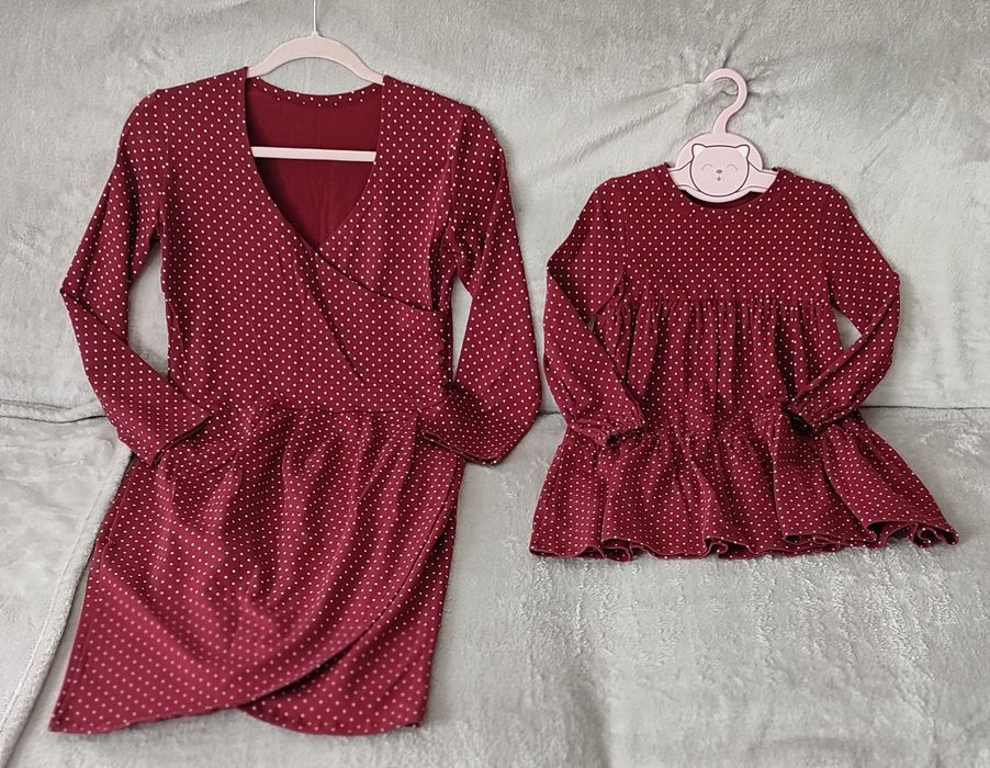 Sukienki dla mamy i córeczki