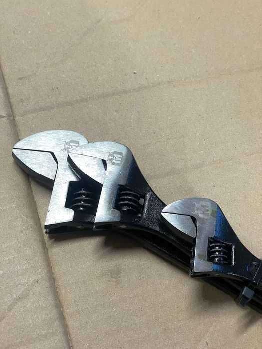 Klucz nastawny Regulowany Zestaw 3 sztuk 150mm 200mm 250mm Minotaur