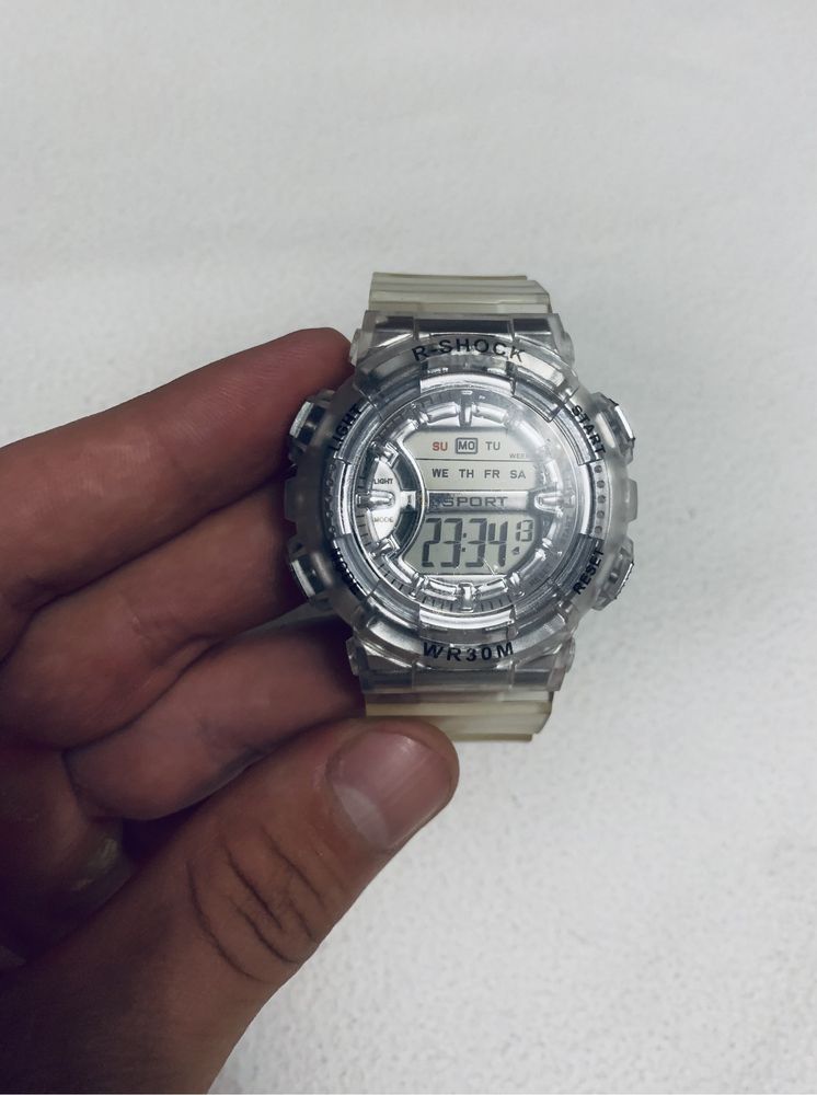 Прозрачные часы R-Shock RX250 Оригинал типа gshock