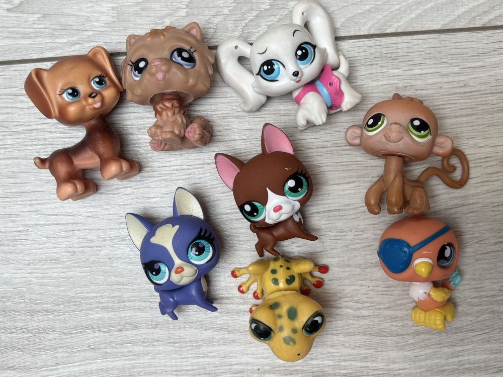 Zestaw 8 figurek LPS Littlest Pet Shop