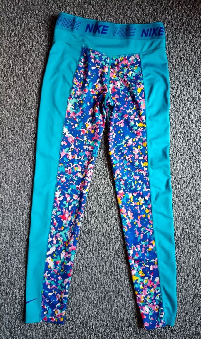 Leginsy dziecięce sportowe Nike DryFit 146/158