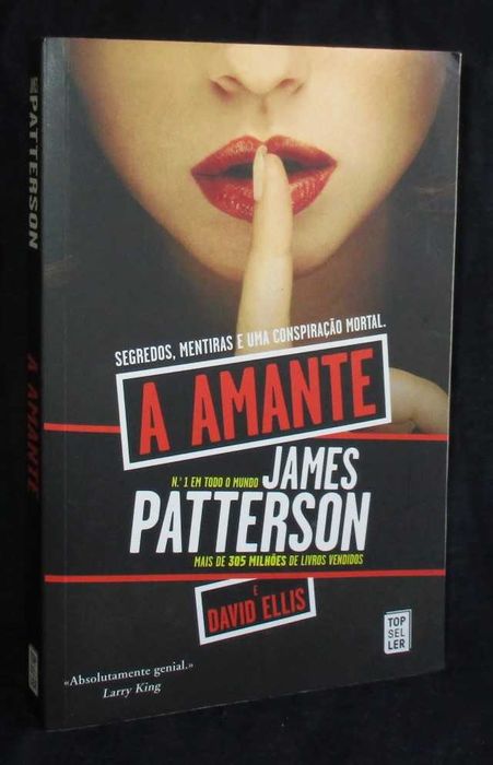 Livro A Amante James Patterson Topseller Bolso