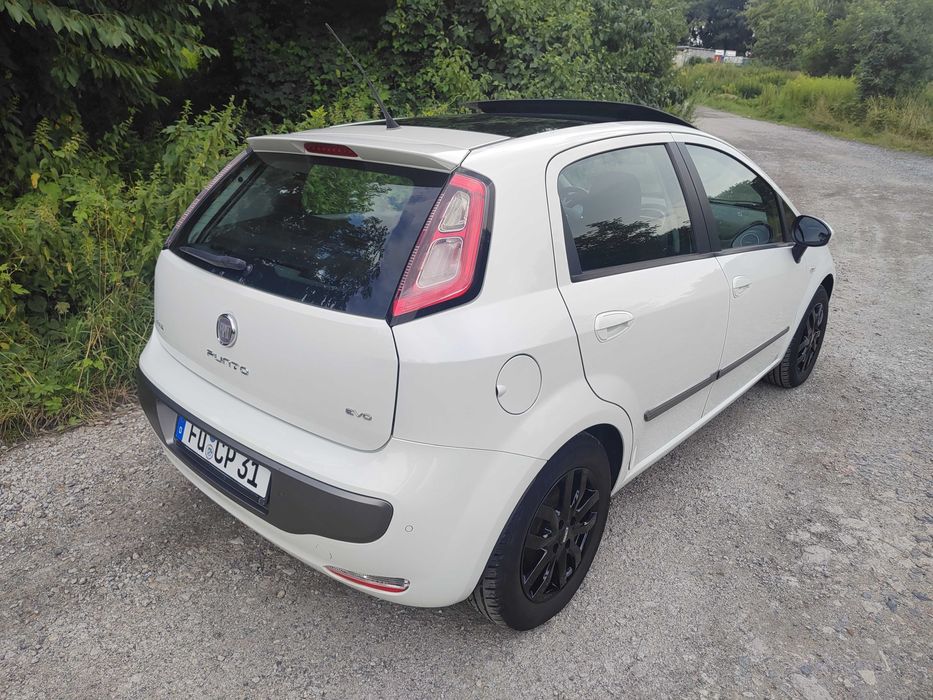 Fiat Punto EVO z Niemiec, Panorama dach, Klimatyzacja