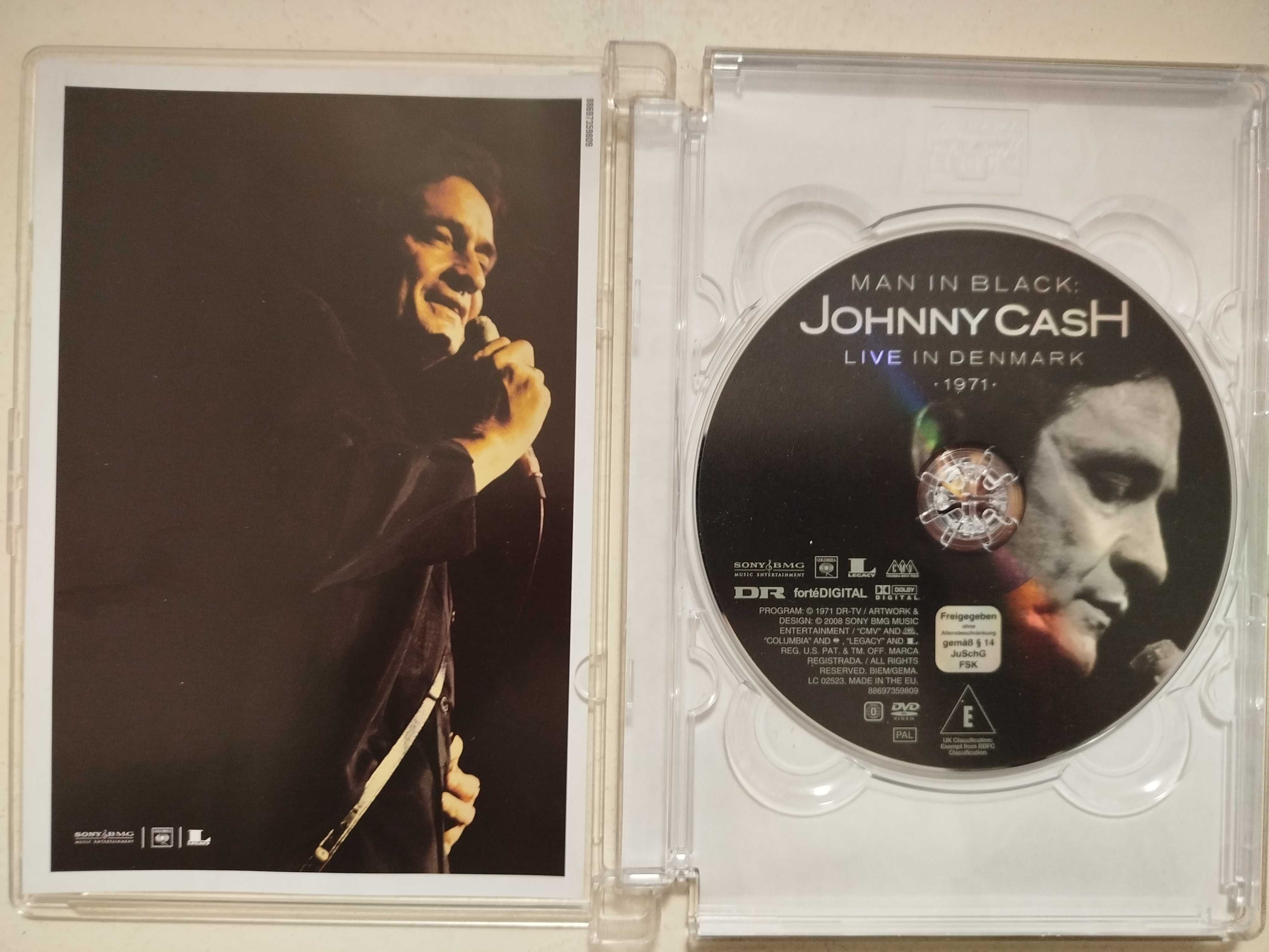 Johnny Cash Man in black Live in Denmark DVD