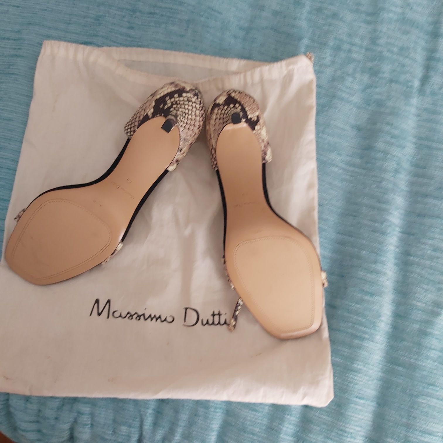 Sandalias massimo dutti novas n40