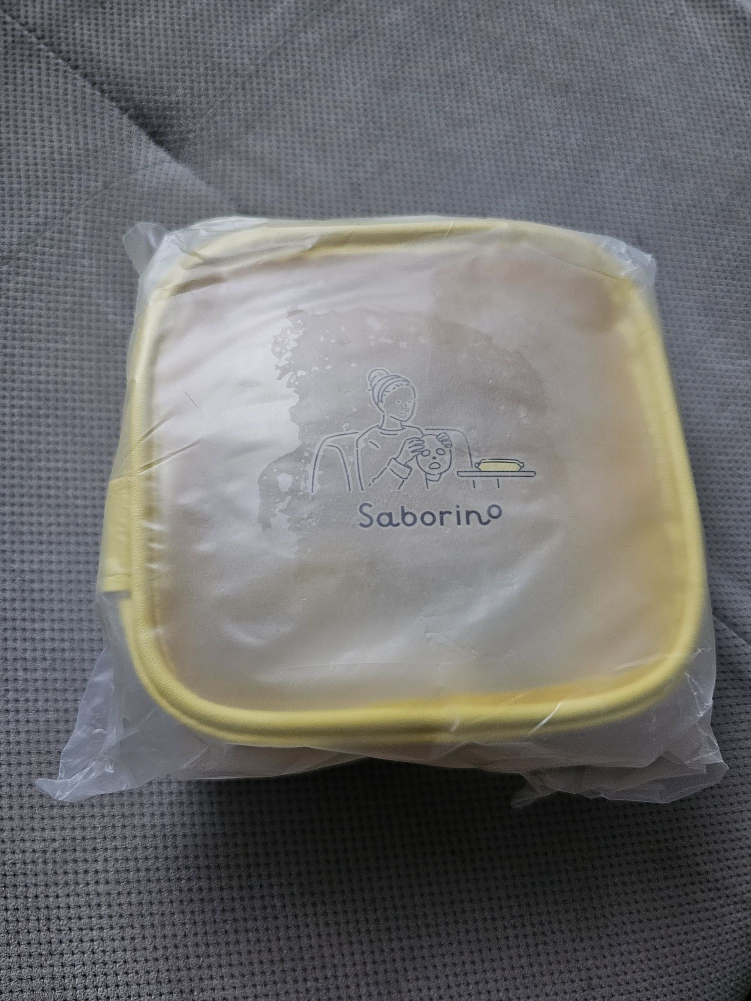 Saborino kosmetyczka żółta