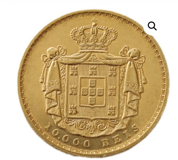 Magnificas moedas d. Luis,d. Maria