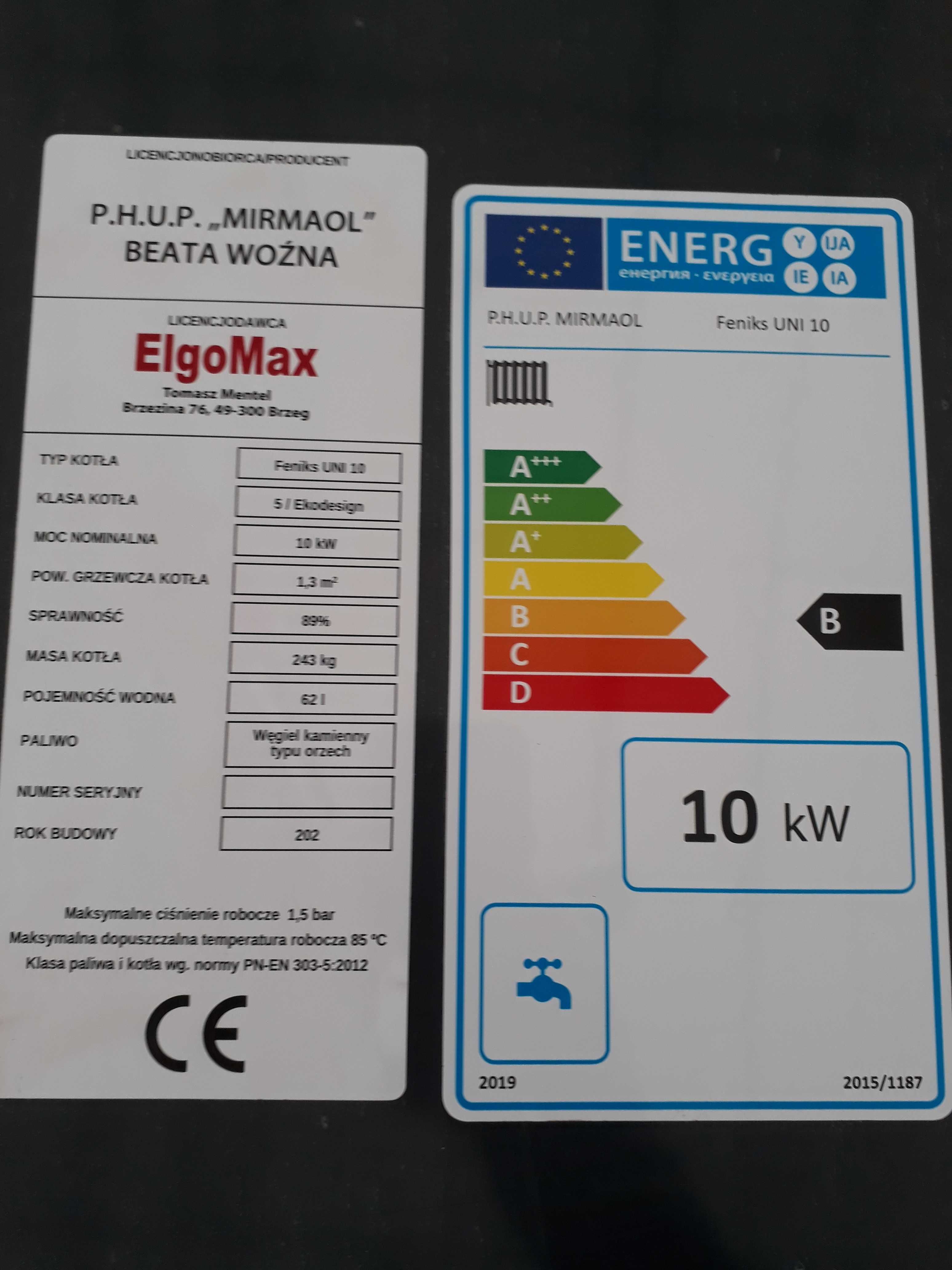 Piec Kocioł Kotły 5 klasa na Drewno/Węgiel/Chrust 10kw Dostawa 0zł