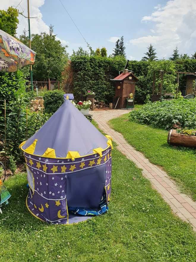 Namiot Zamek Dla Dzieci Do Ogrodu Domu Pokoju Duży Pałac Marzeń