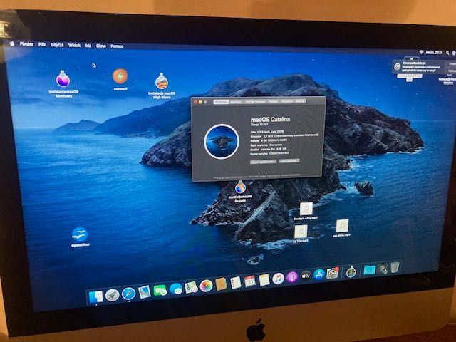 Apple iMac A1418 Mac komputer i5 dysk 1000GB ram 8GB