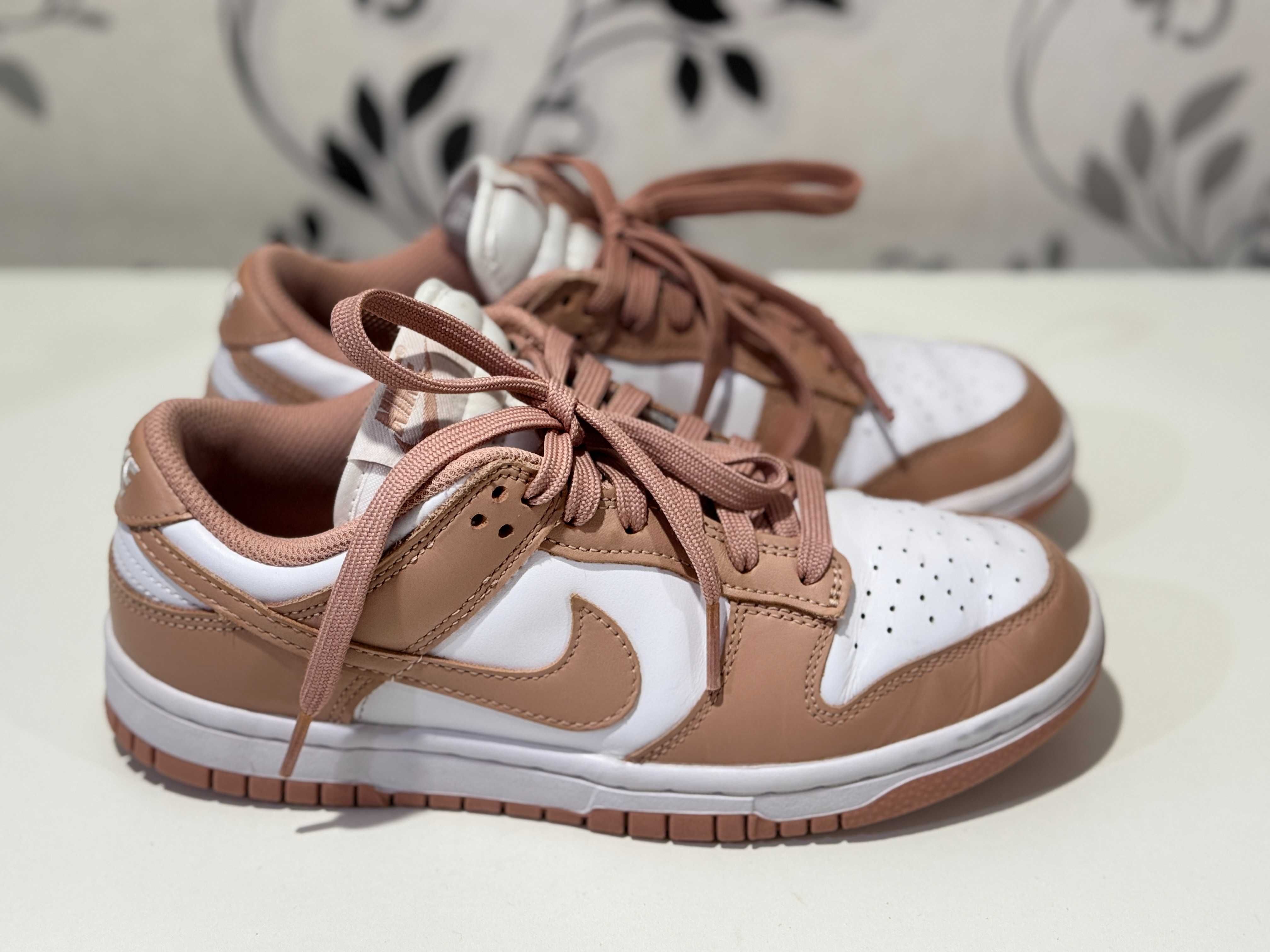 Кросівки Nike Dunk Low Rose Whisper White/Peach DD1503-118, 36.5р