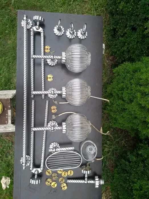 Zestaw Komplet łazienkowy KEUCO Ekskluzywny Chrom Retro Vintage