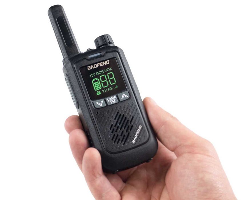 Krótkofalówki Baofeng PMR 10 KM Niezawodne DŁUGI Czas Pracy 1800mAh