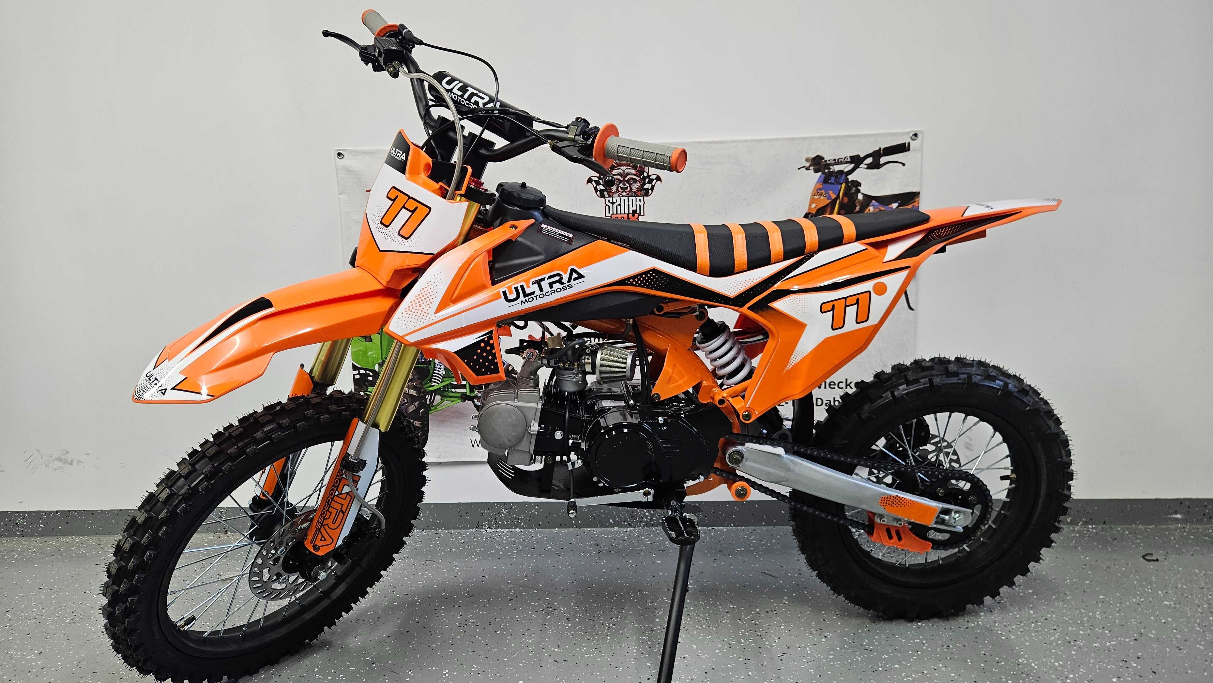 Cross spalinowy Ultra 125cc PIT BIKE 17/14 - KTM 110 MRF 140 -RATY