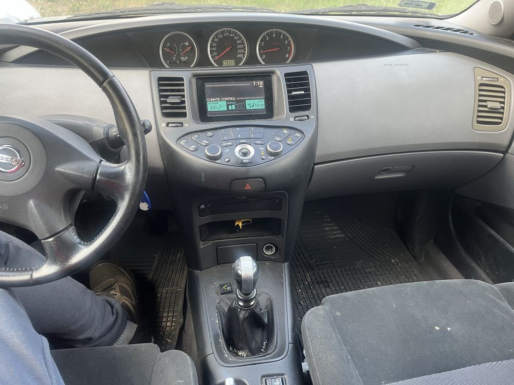 Nissan Primera P12 LPG uszkodzona uszczelka glowicy.