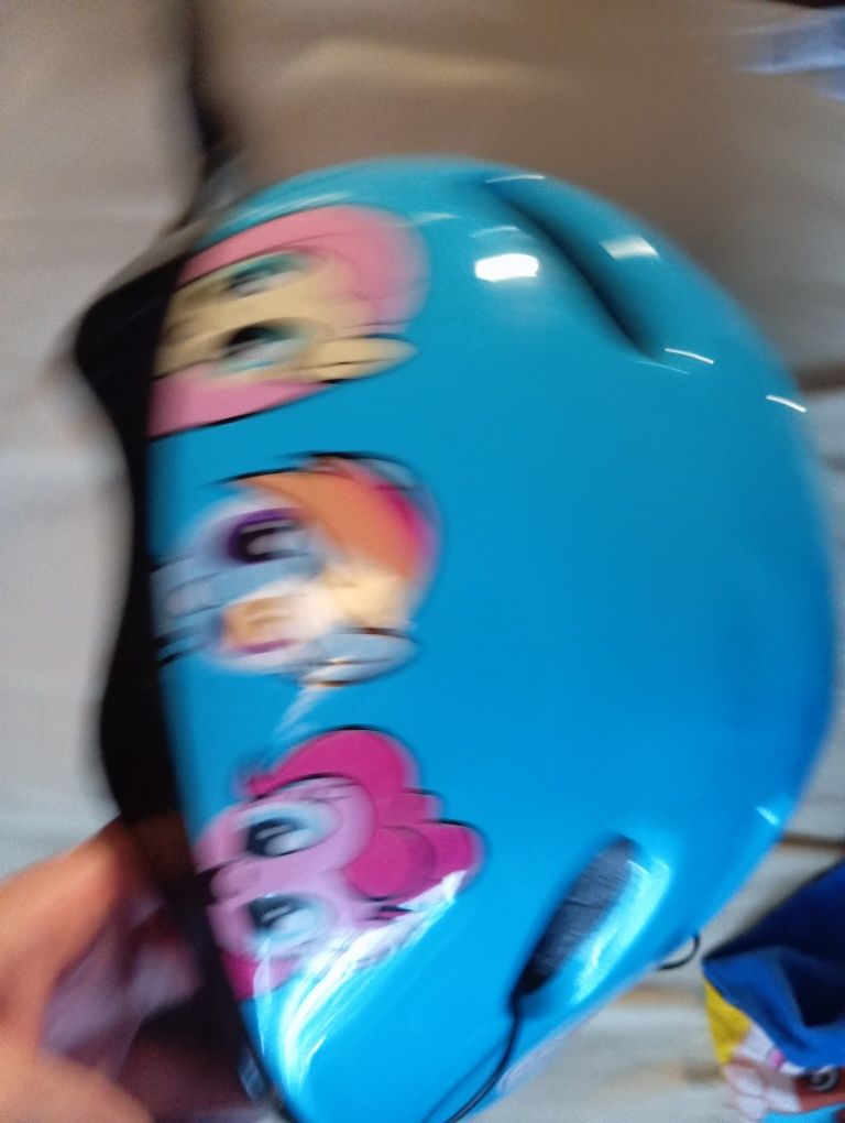 Nowy kask dla dziewczynki 5+ my little pony