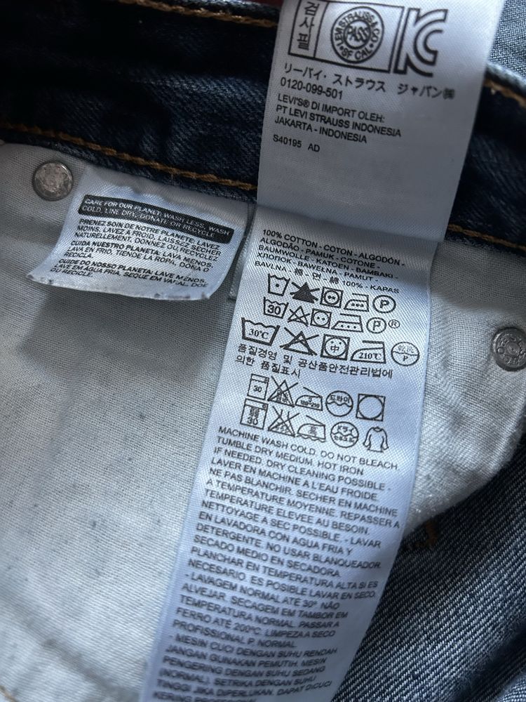 Klasyczne dżinsy Levi’s 504