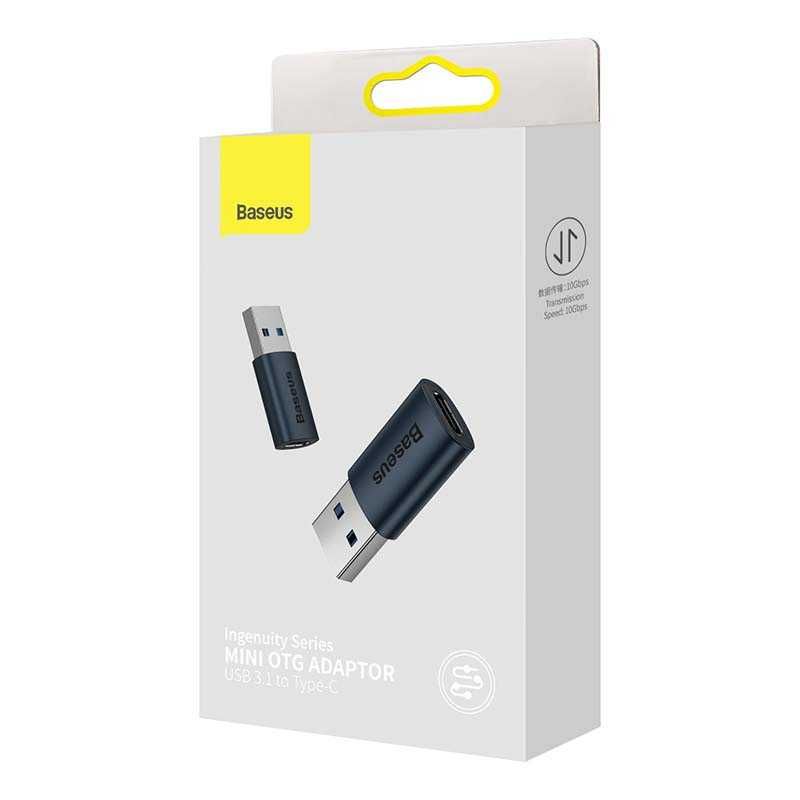 Baseus Ingenuity OTG Przejściówka Adapter USB - USB C USB3.1 Sklep Wwa
