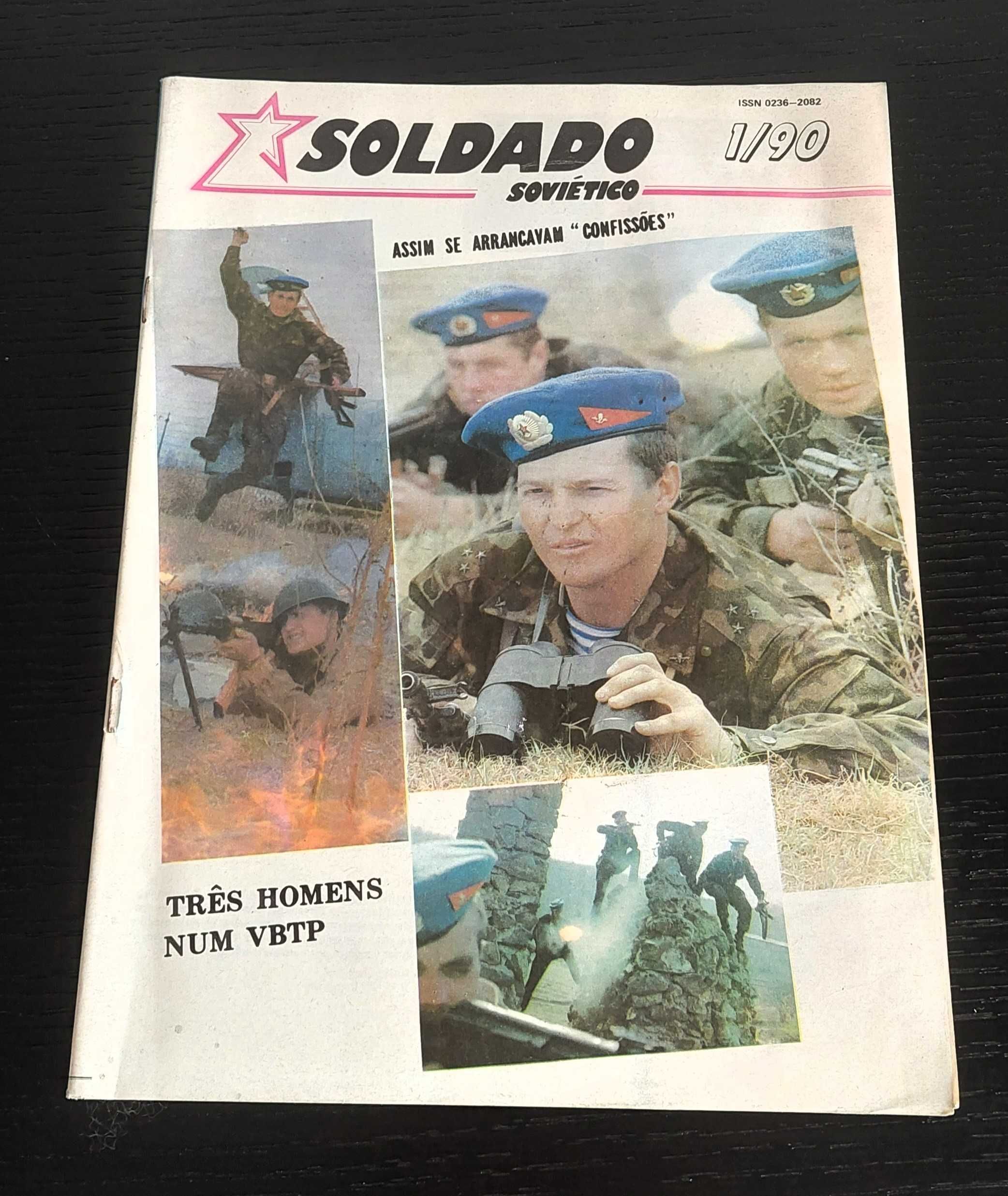 Revista Soldado Soviético n.º 1 Janeiro de 1990