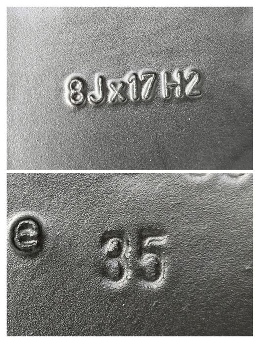 Felgi Monoblock Mercedes 124 201 AMG 202 8Jx17 ET35 5x112 126