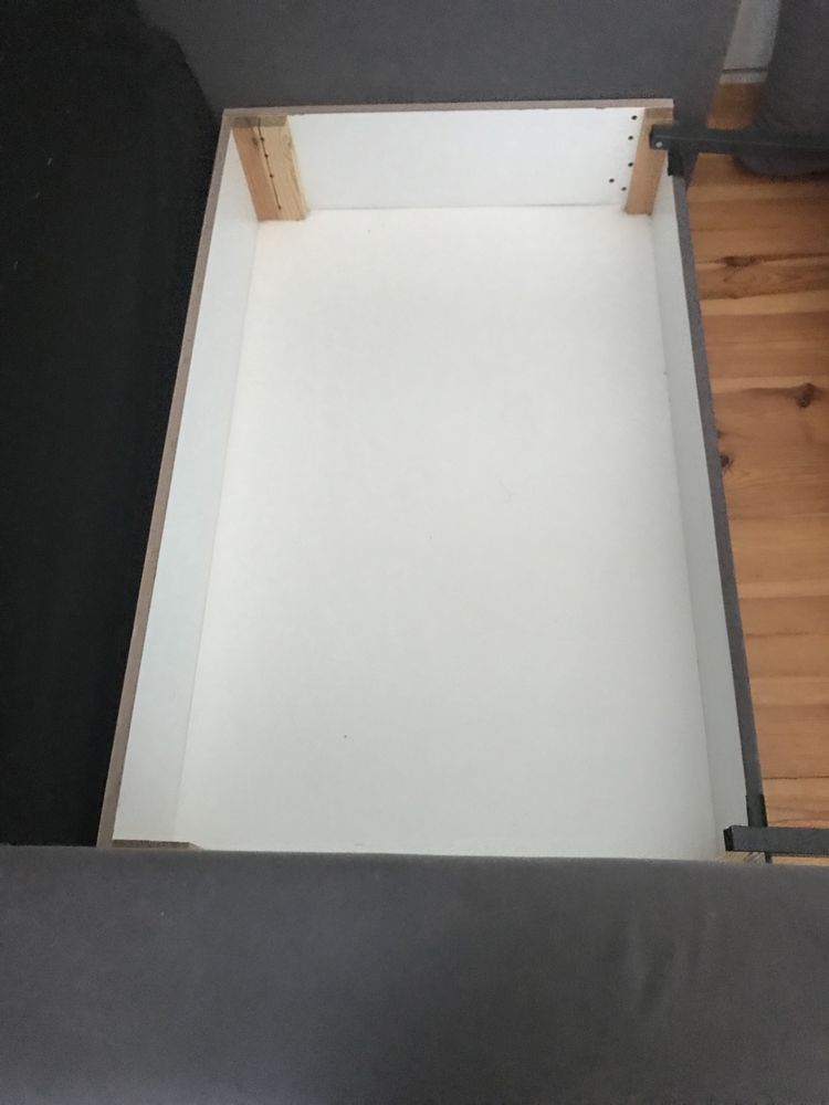 Sofa szara z funkcja spania