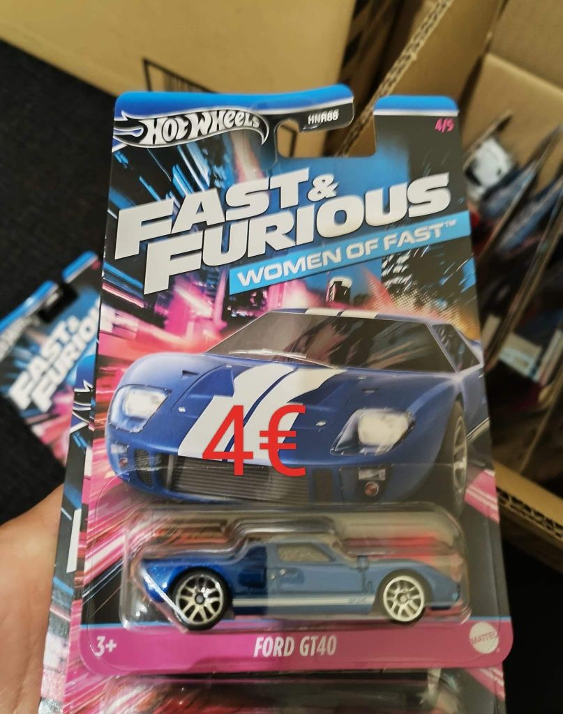 Hot wheels fast and furious