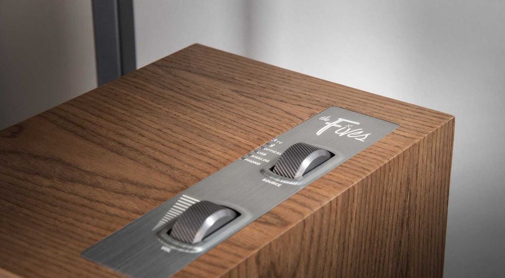 Kolumny aktywne Klipsch The Fives, orzech, czarne