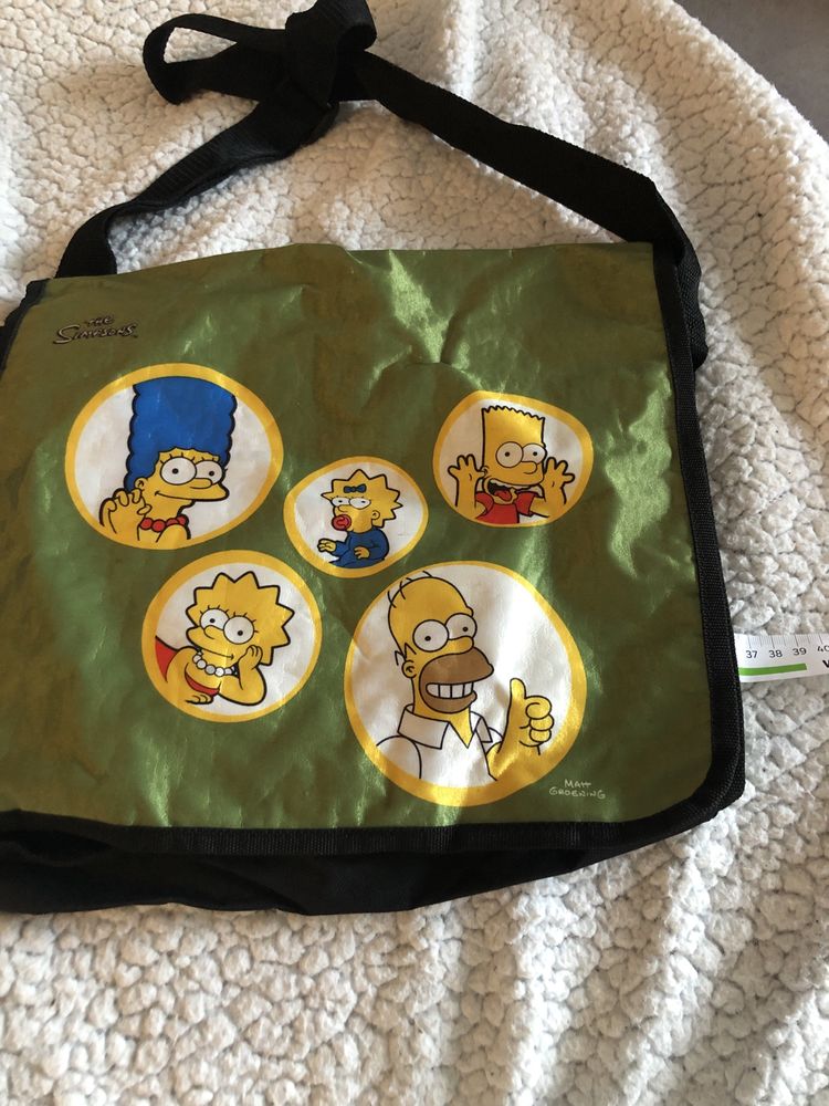 Mala carteira tiracolo ajustavél Simpsons