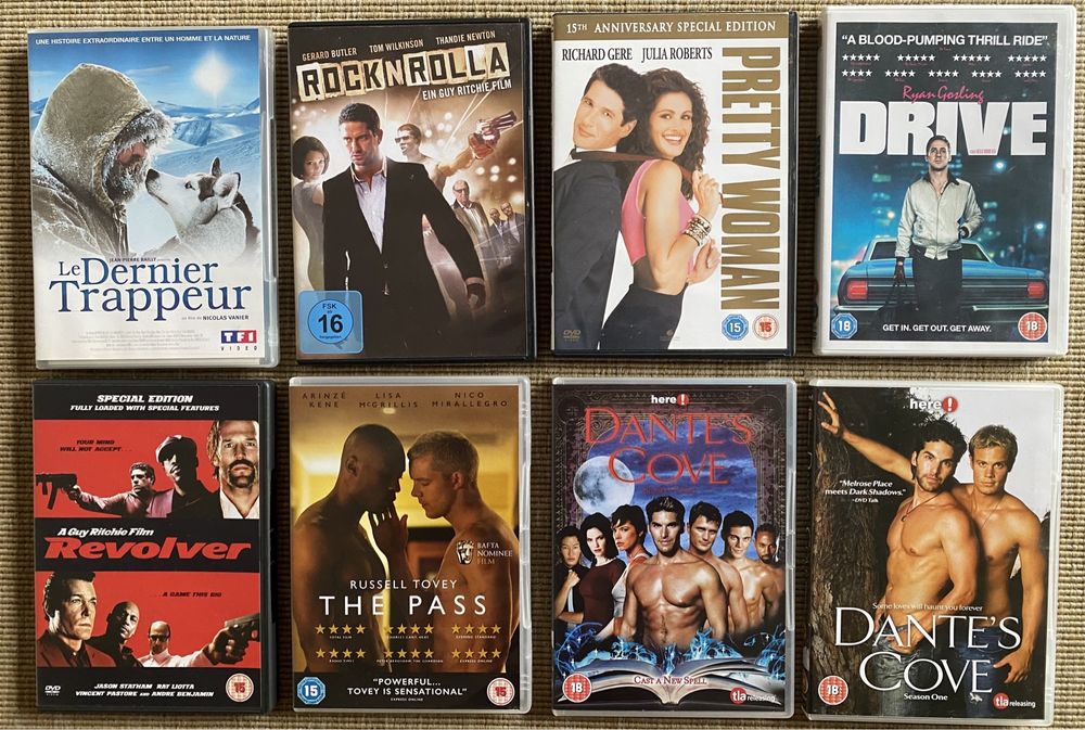 DVDs inglês/francês