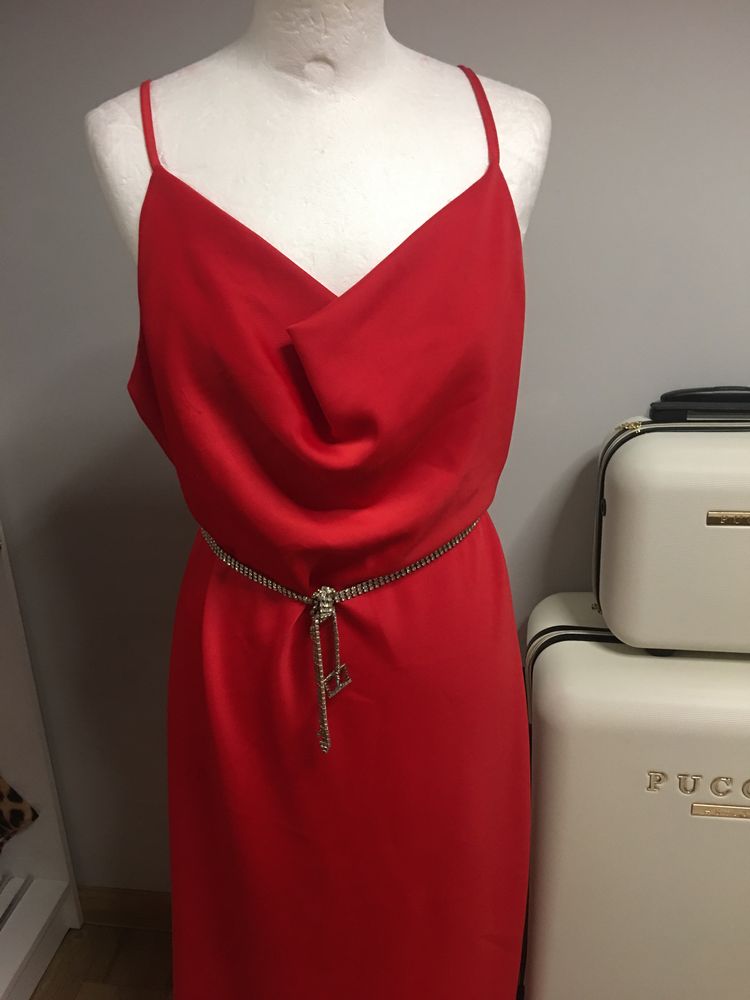 Sukienka czerwona New Look 42 Nowa