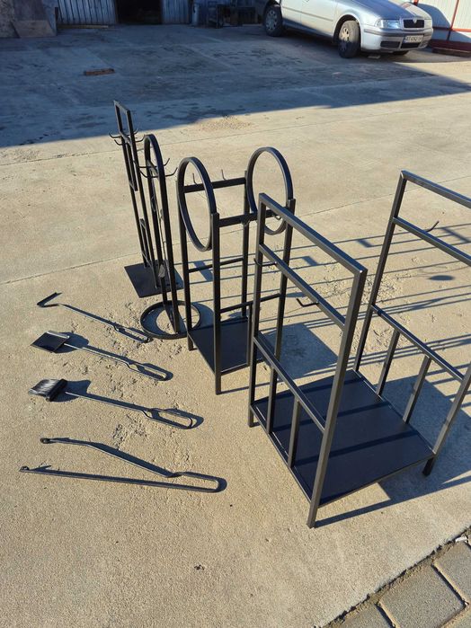 Кований набір для каміну, набір для каміну, кований набір