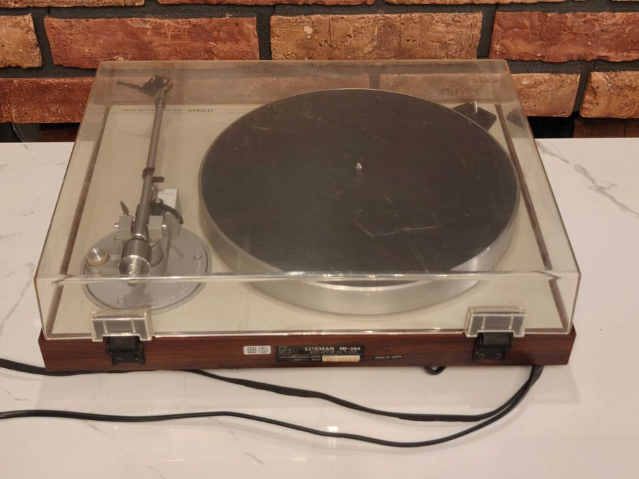 LUXMAN PD-284 ! Gramofon Direct Drive ! Audio technica AT-20e