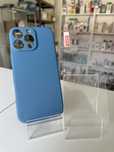 Etui niebieskie + szkło hartowane IPHONE 16 PRO MAX