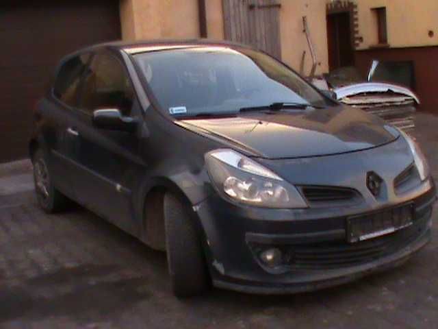 Renault Clio 3 Lampy  maska błotnik lewy  drzwi Lakieru Teb66