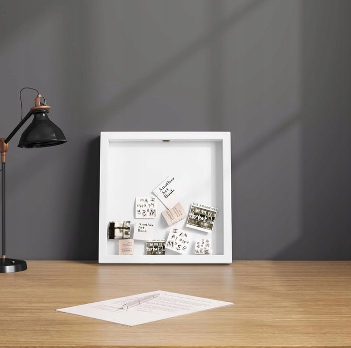 Ramka 3D na zdjęcia do wypełnienia skarbonka ramka na przedmioty 20x20