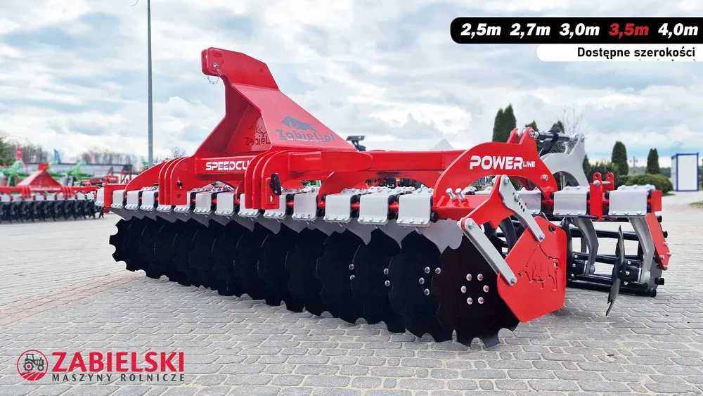 Brona Talerzowa Zabiel 3.5m NOWOŚĆ! 2025 ROK dostawa
