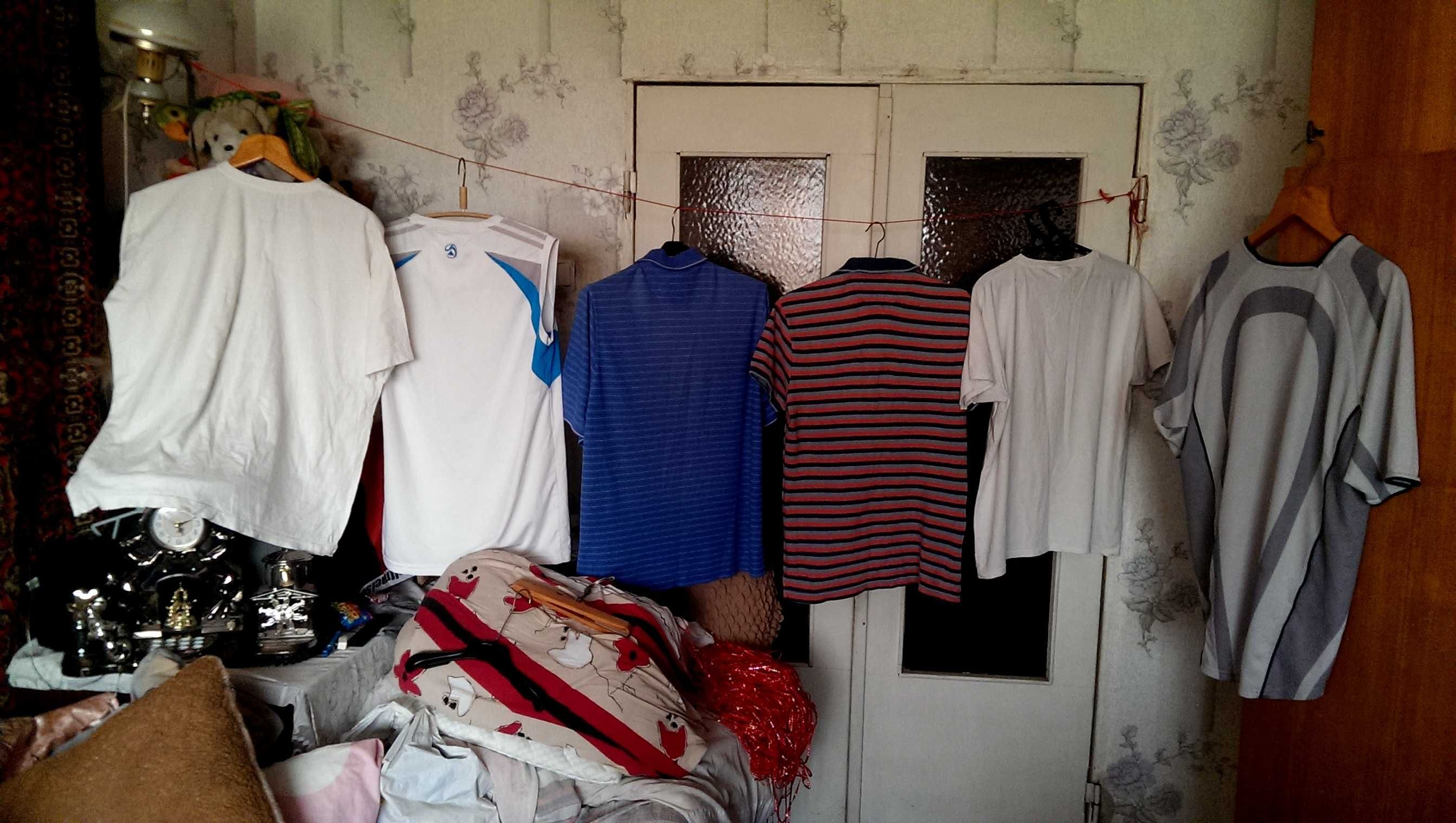 Футболки - 5 шт. размер XL- L за все 199гр- Adidas,Levis, Nike,DRI-FIT