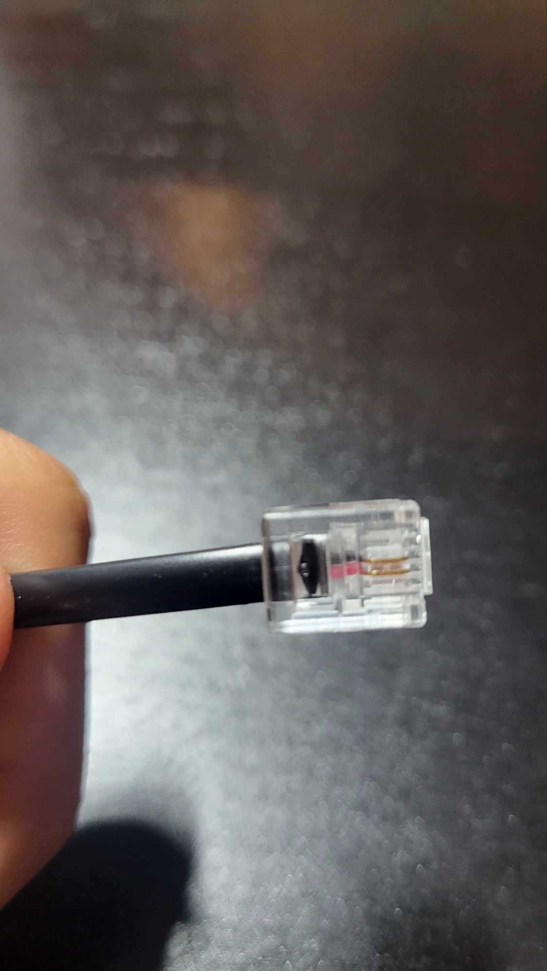RJ11 wyjście RJ45 wejście przejściówka NOWY 2m