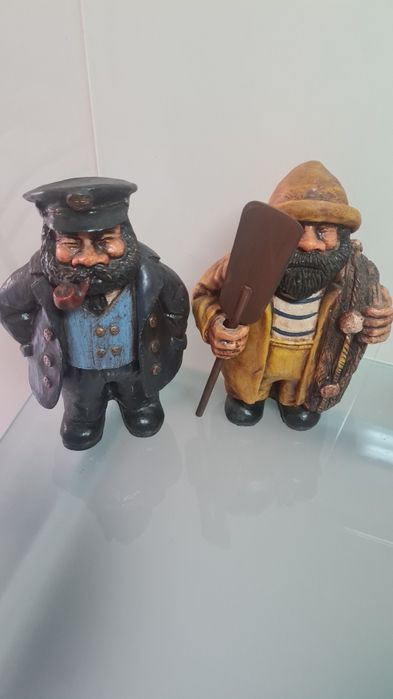 Marinheiros em resina