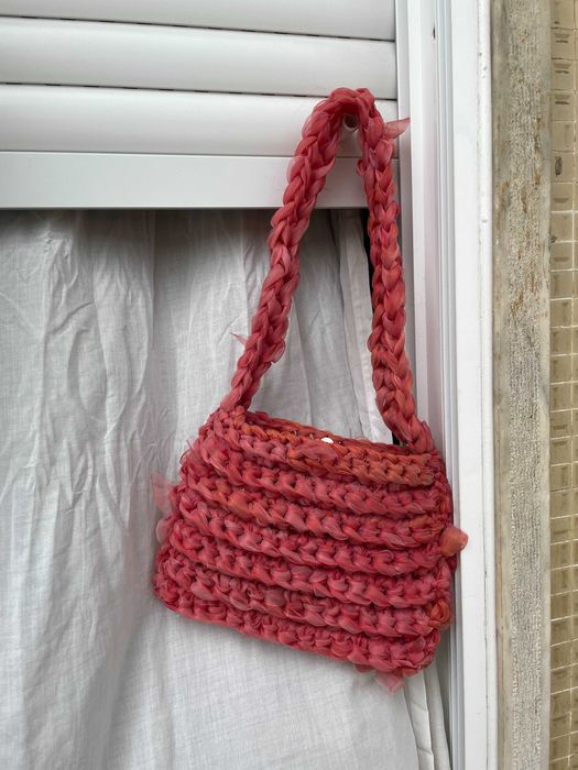 Bolsa de ombro feito à mão