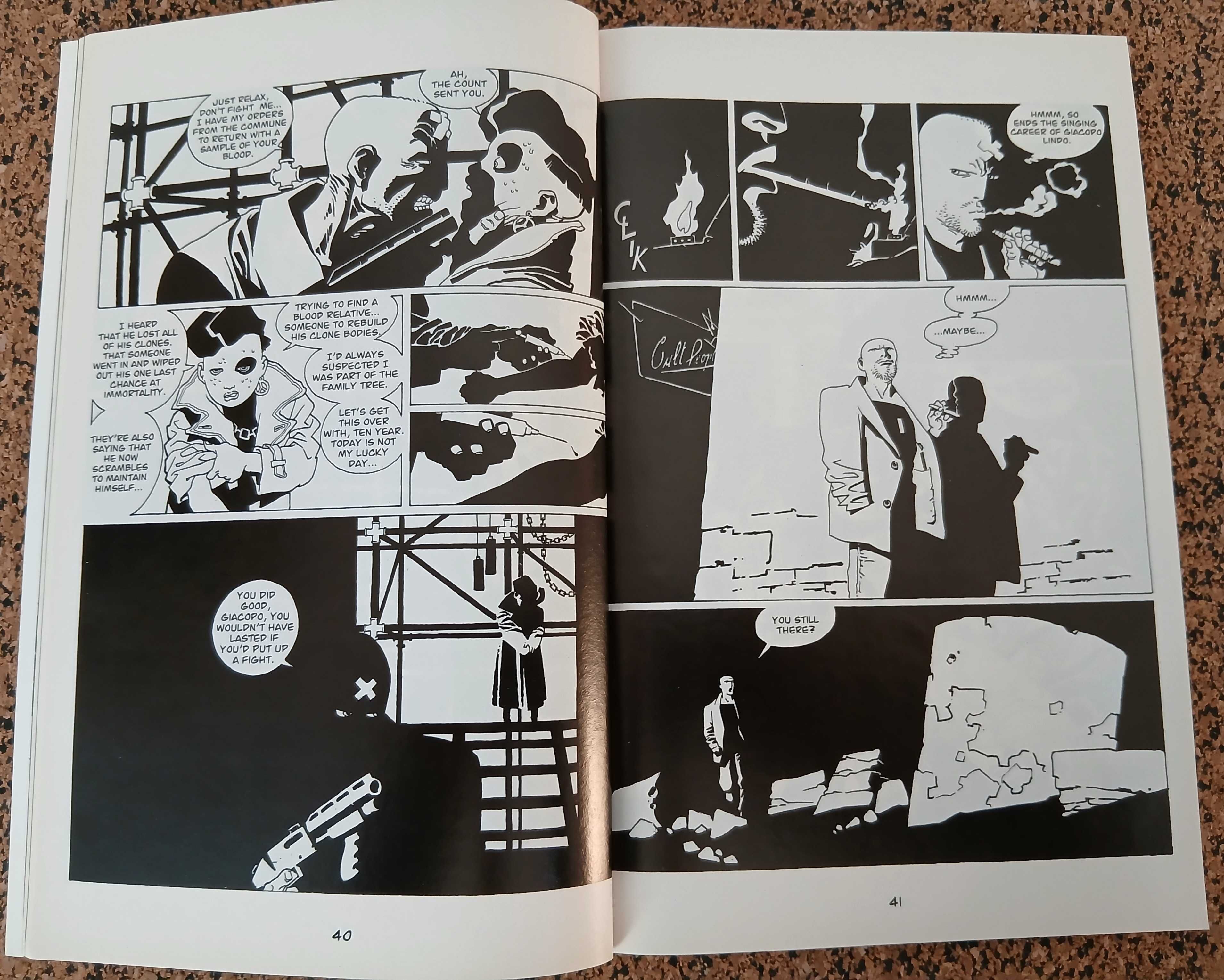 4 BDs - BORDERLINE de C. Trillo & E. Risso (coleção completa)