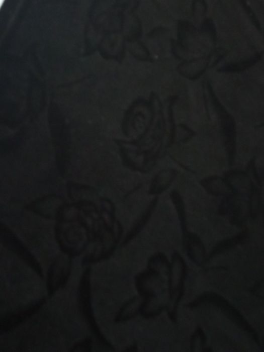 Elegante camisola de sra em veludo texturado. - tamanho S