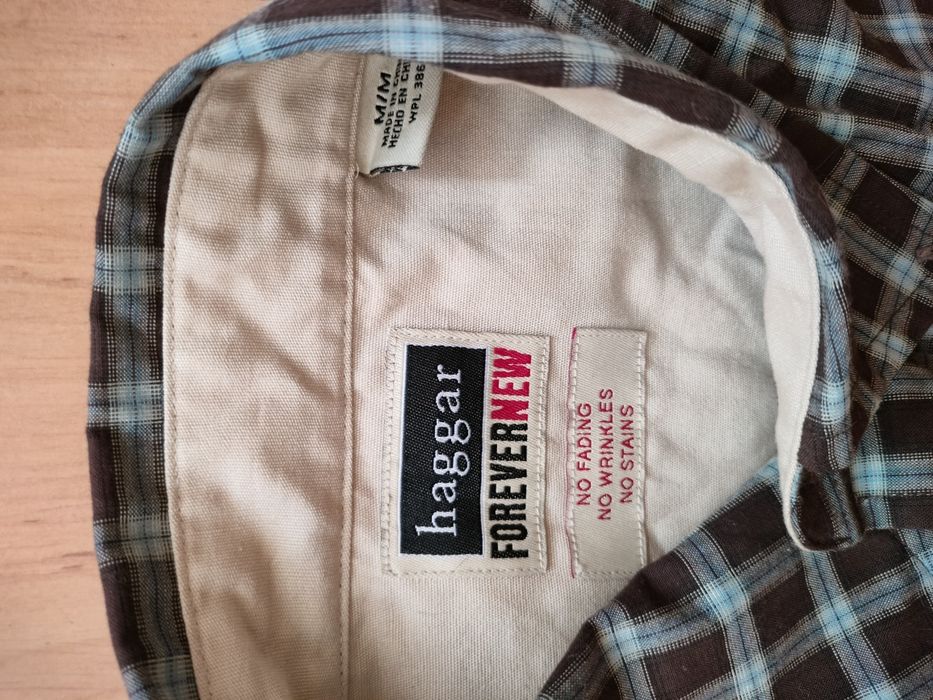 Koszula w kratę męska